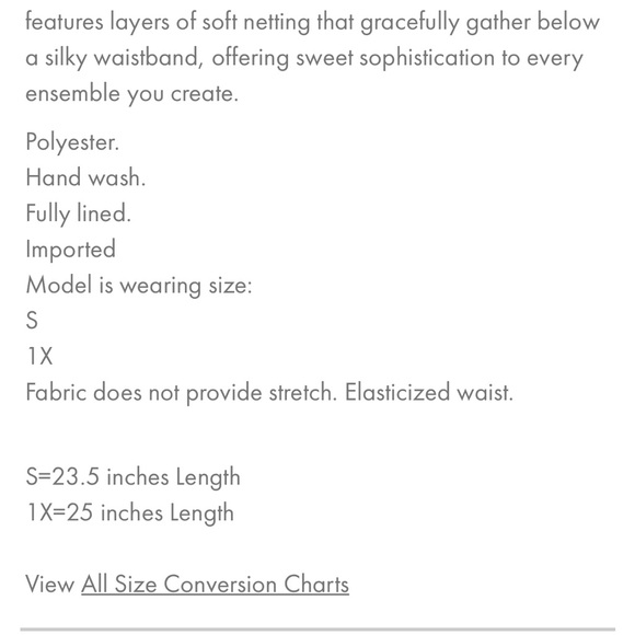 ModCloth Tulle of the Trade A-Line Skirt in Cream (XL) - Picture 5 of 8